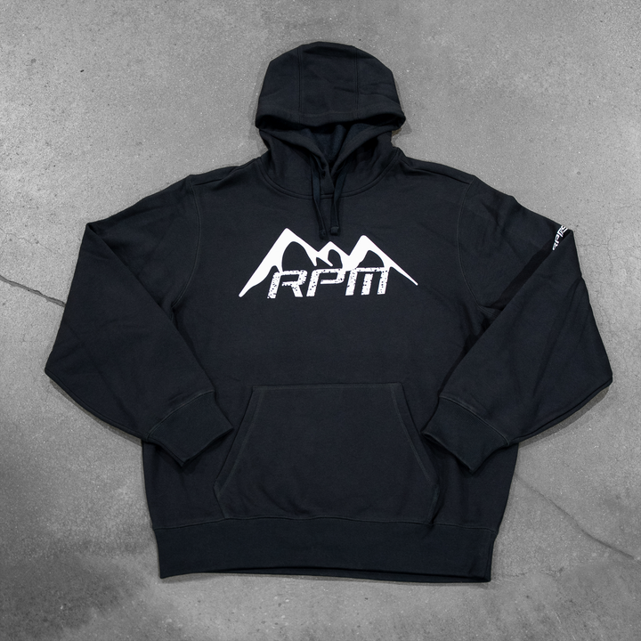 RPM Snowy Mountain Hoodie Black