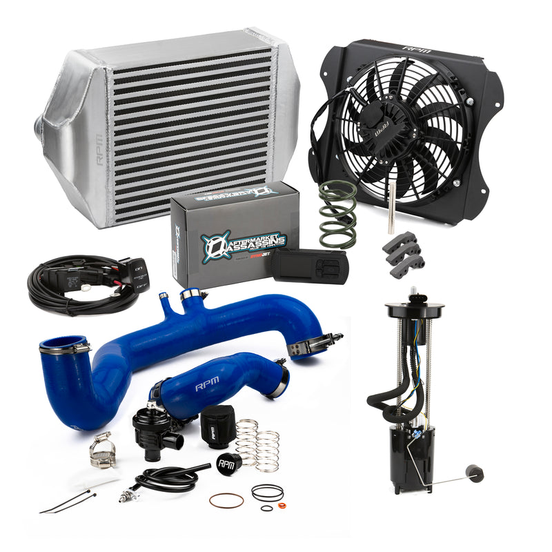 20-22 X3 120HP to 205HP COMPLETE Upgrade Kit X3 Big Core Intercooler Kit + TUNER
