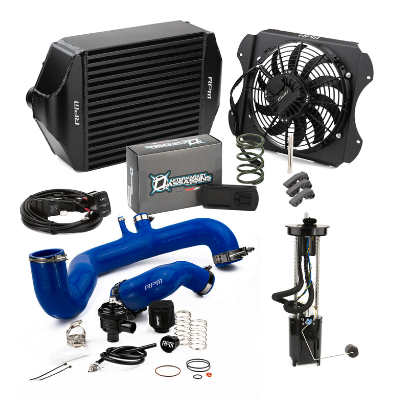 20-22 X3 120HP to 205HP COMPLETE Upgrade Kit X3 Big Core Intercooler Kit + TUNER
