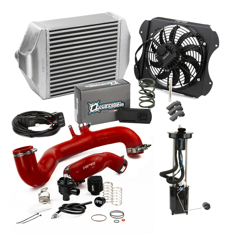 20-22 X3 120HP to 205HP COMPLETE Upgrade Kit X3 Big Core Intercooler Kit + TUNER
