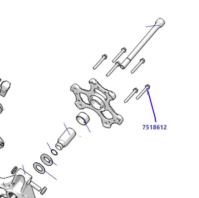 RPM RZR XPT, Turbo S, RS1 & XPEDITION, Primary Clutch Cover Bolt