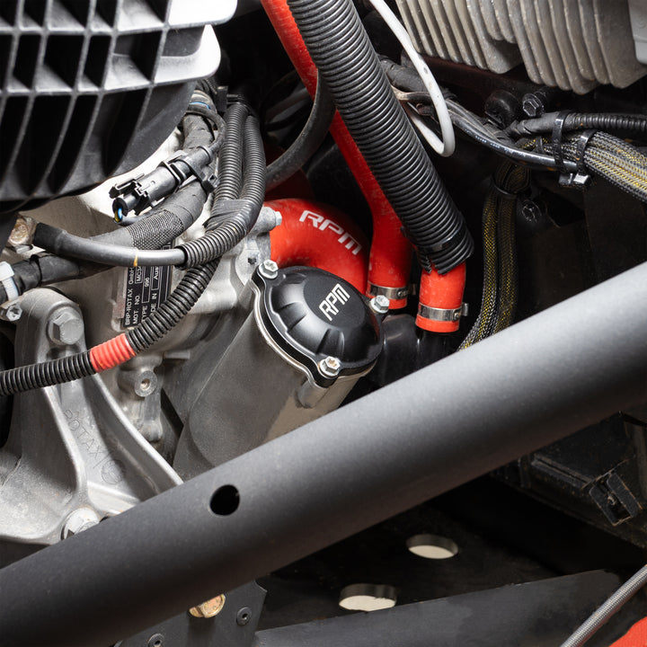 RPM Billet Magnetic Oil Filter Cap -  Maverick R, X3, Defender, Commander, Outlander