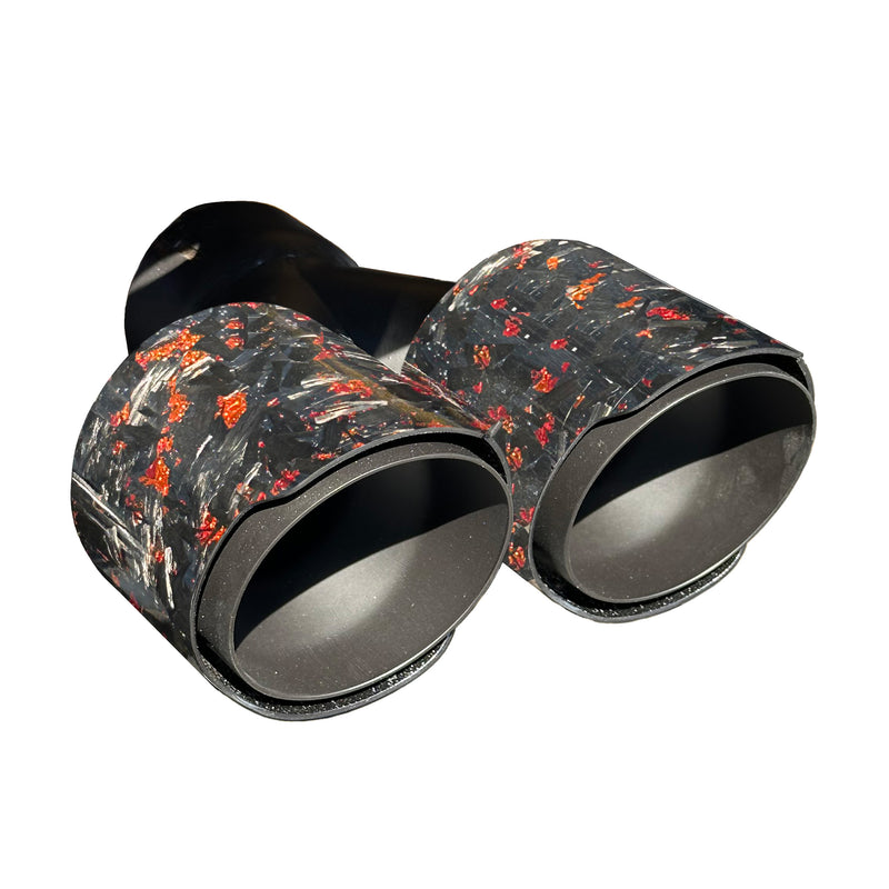 RPM Maverick R Carbon / Colored Dual Exhaust Tips
