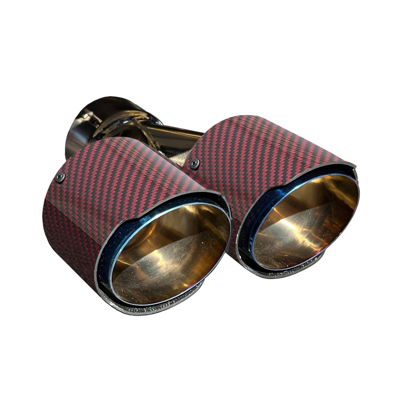 RPM Maverick R Carbon / Colored Dual Exhaust Tips