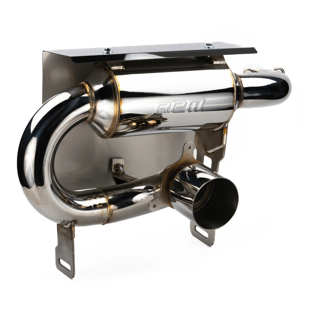 RPM X3 Slip On Exhaust Sport Muffler Can-Am Maverick X3 Turbo R & RR 2017-2025
