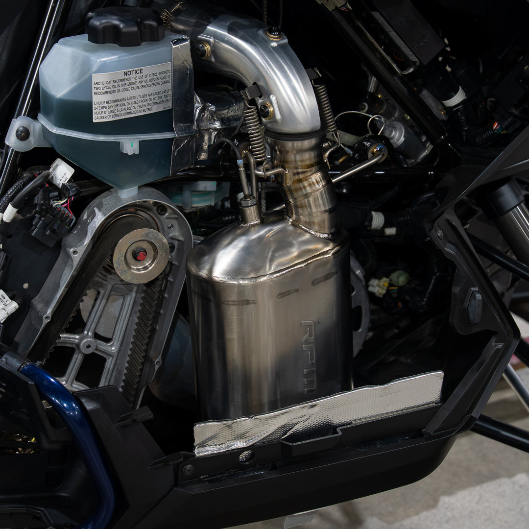 RPM Arctic Cat 858 Catalyst Titanium Chambered Q-Muffler
