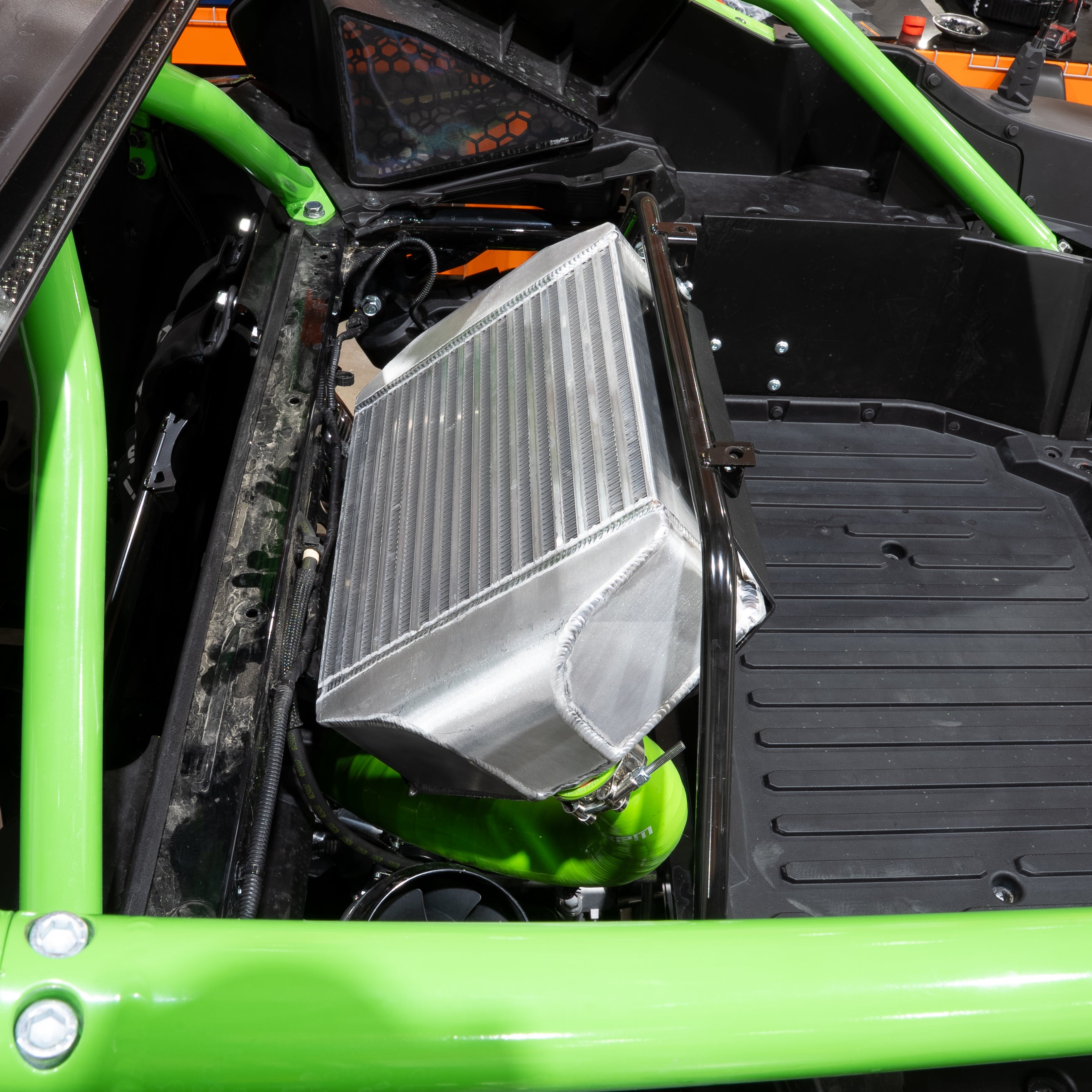 RPM Kawasaki H2 STAGE 2 Big Core Intercooler, Brushless Fan