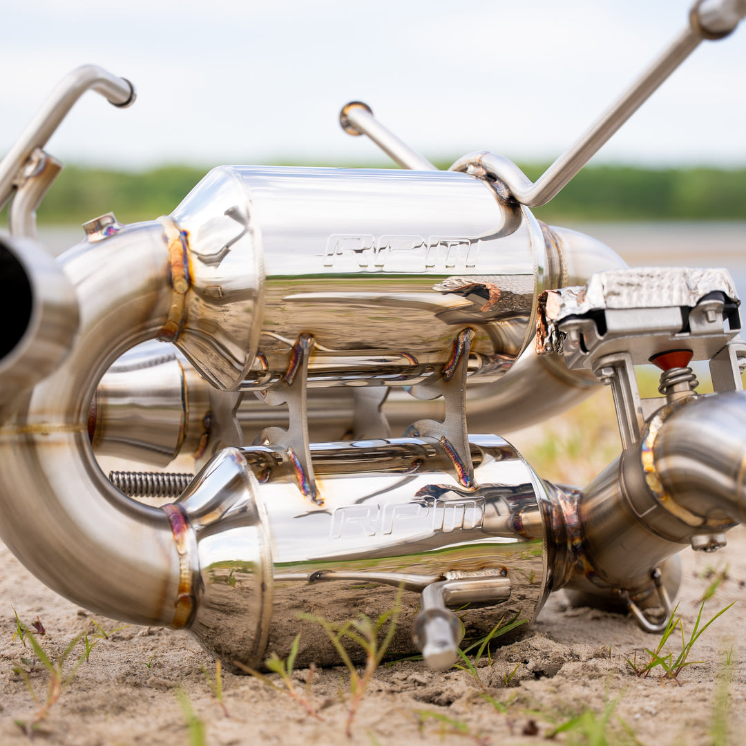 RPM Kawasaki H2 2.5" Dual Sport Full Exhaust + Optional E-Valve