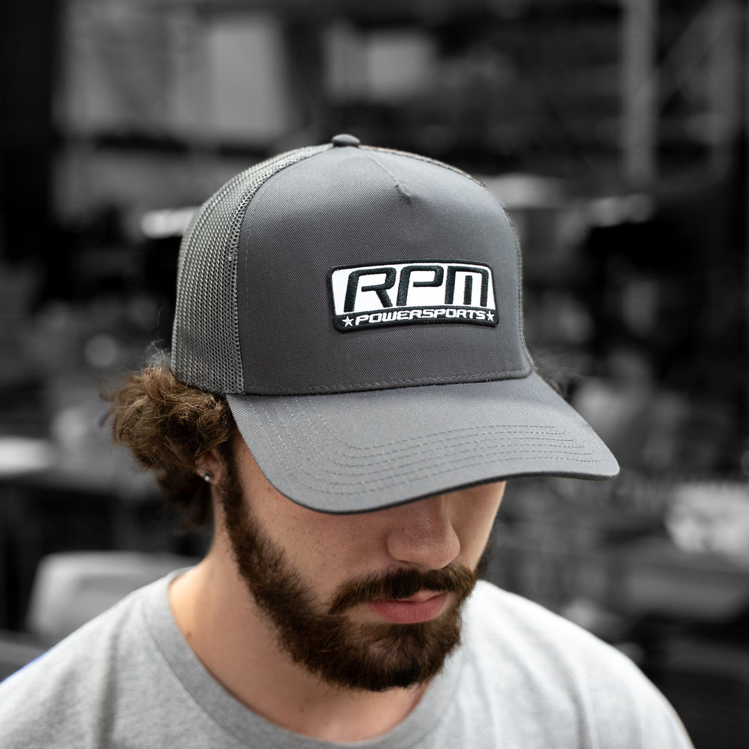 Rpm Grey Trucker Hat