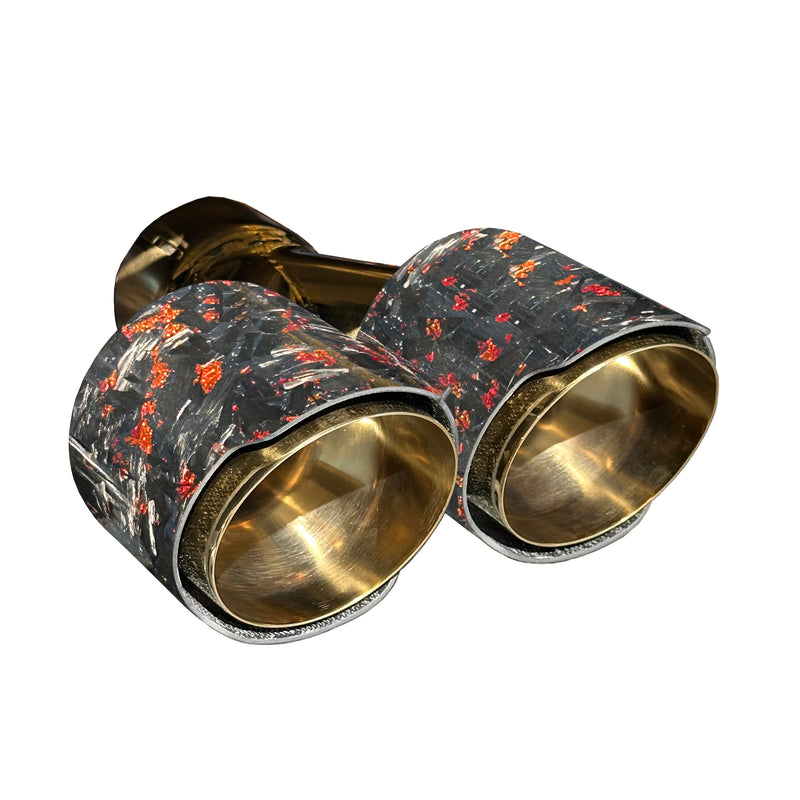 RPM Maverick R Carbon / Colored Dual Exhaust Tips