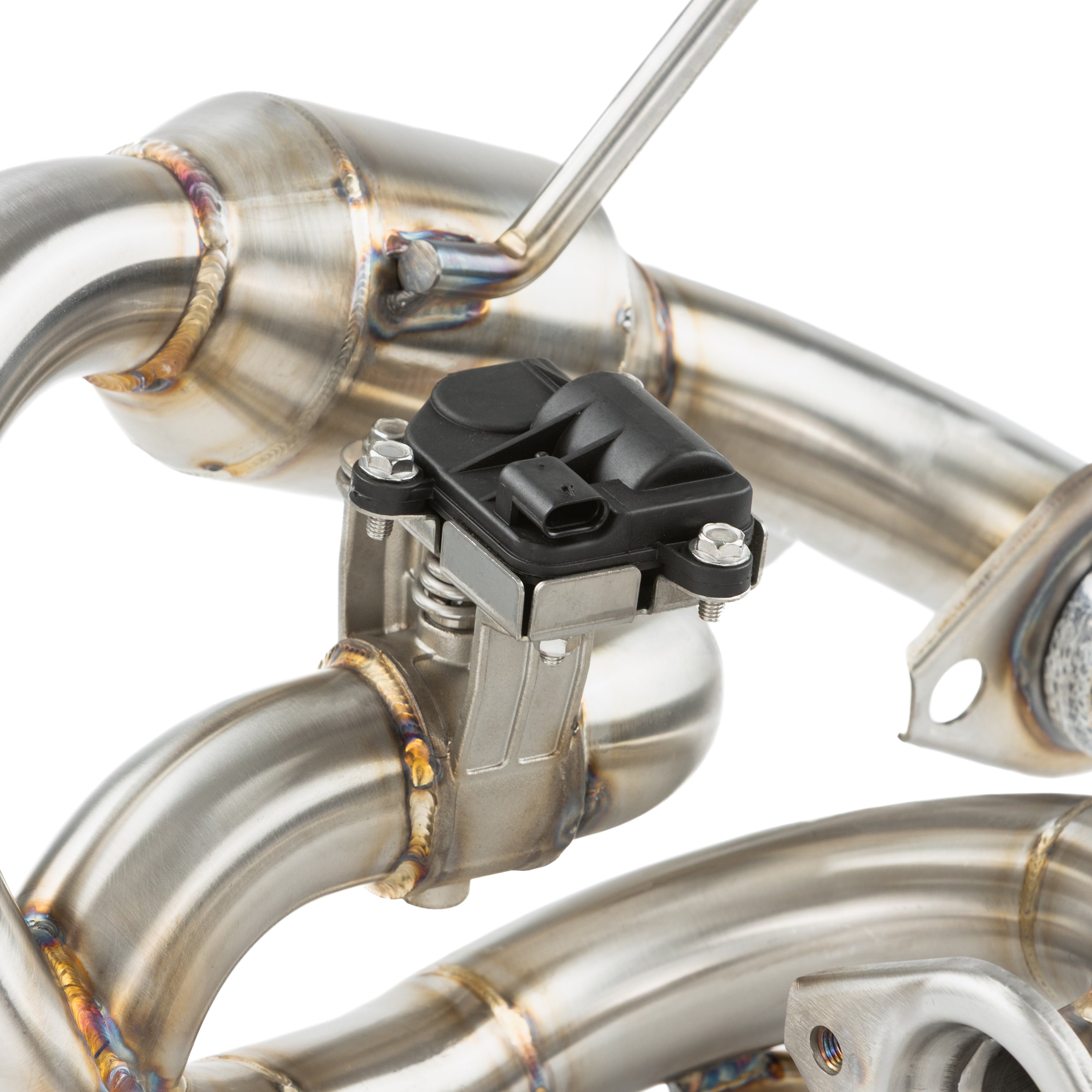 TUBE(パーカ) RPM Kawasaki H2 Big Mouth Resonated Cat Delete Mid Pipe With E