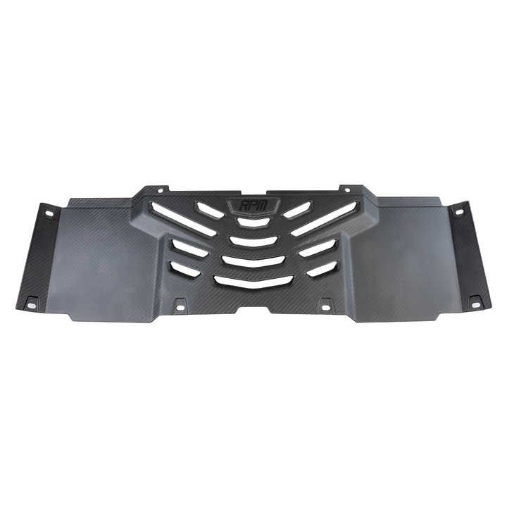RPM Kawasaki H2 Carbon Fiber Louvered Cargo Cover Front