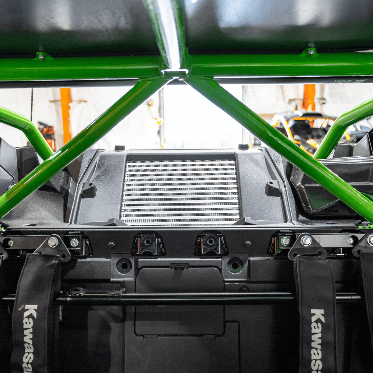 RPM Kawasaki H2 STAGE 2 Big Core Intercooler, Brushless Fan