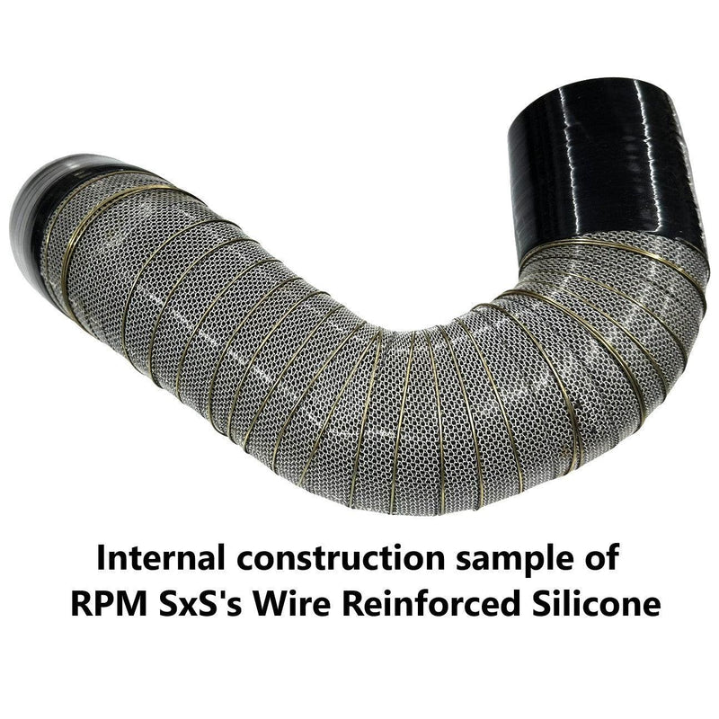 RPM SxS Can-Am Maverick R Silicone Turbo to Intercooler Charge Tube 2024+ - RPM SXS