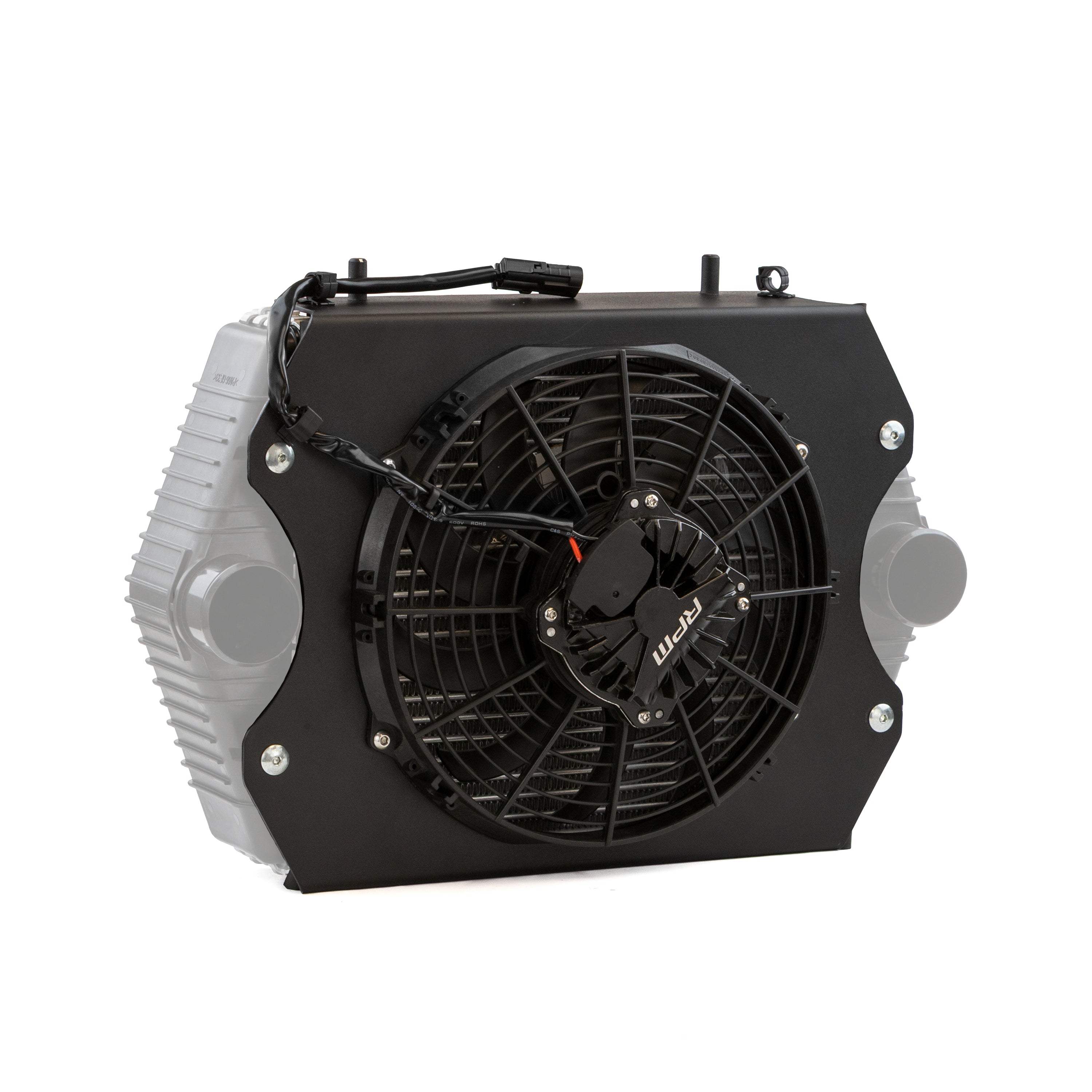 RPM Kawasaki H2 Brushless Stock Intercooler Fan & Sealed Shroud
