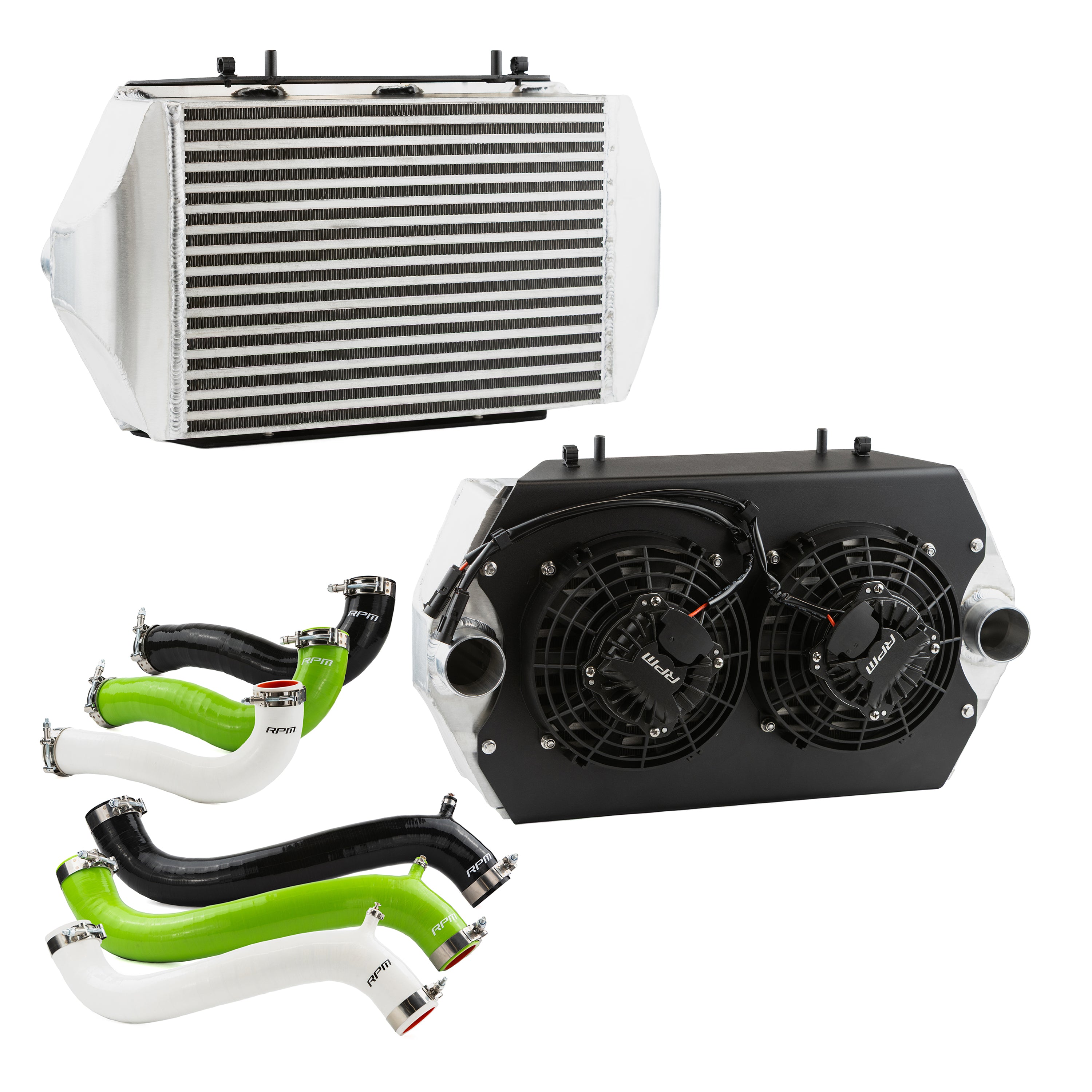 RPM Kawasaki H2 Stage 3 XL Intercooler With Brushless Fans