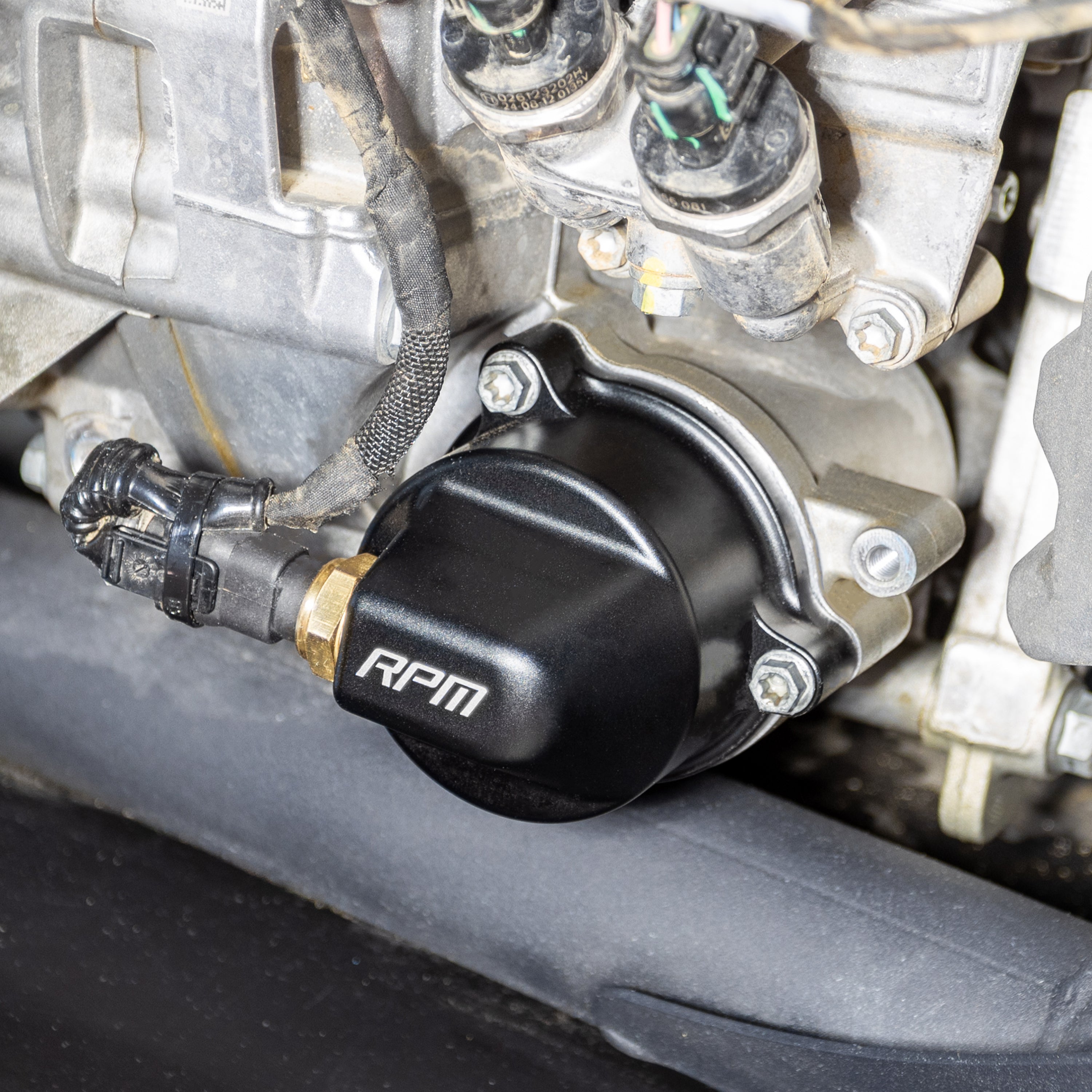 パーツ RPM RR 360mm RPM Can Am Maverick R Magnetic Transmission Filter Cover – RPM SXS