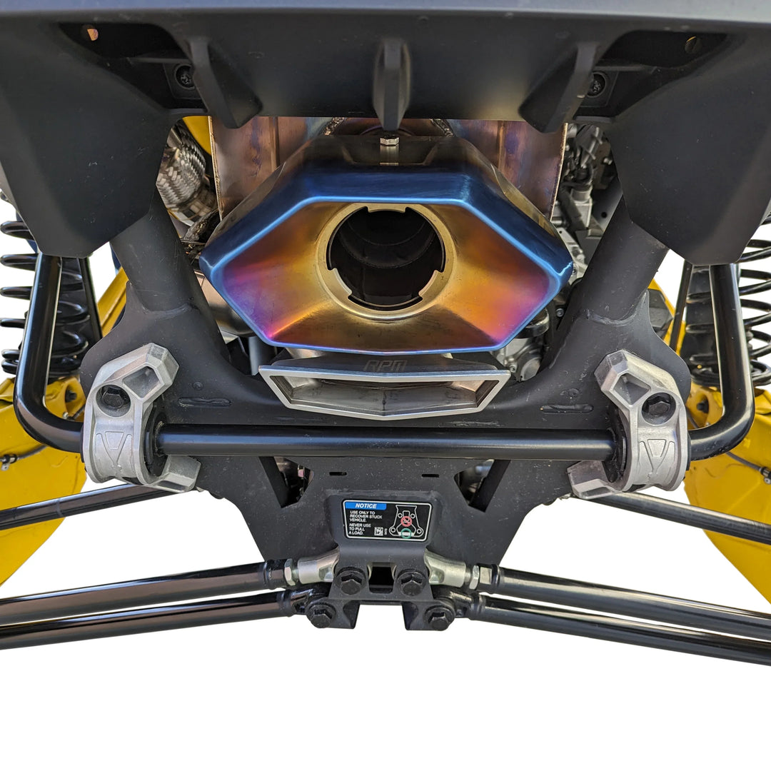 RPM Can-Am Maverick R 3" E-Valve Mid Pipe / Electronic Dump Valve
