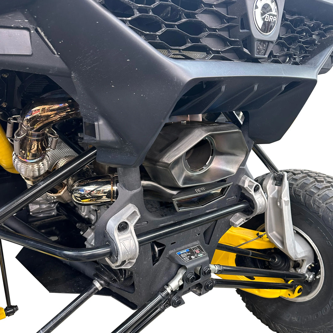 RPM Can-Am Maverick R 3" E-Valve Mid Pipe / Electronic Dump Valve
