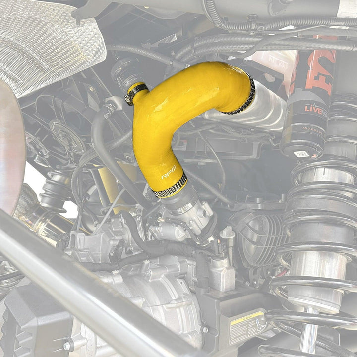 RPM SxS Can-Am Maverick R BOV Charge Tube - 5 Ply Wire Reinforced - RPM SXS