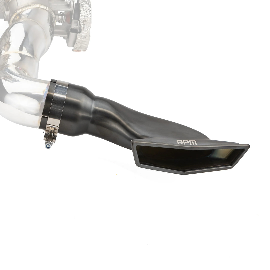 RPM Maverick R Stainless Brushed, Blued & Black Tip E-Valve TIP