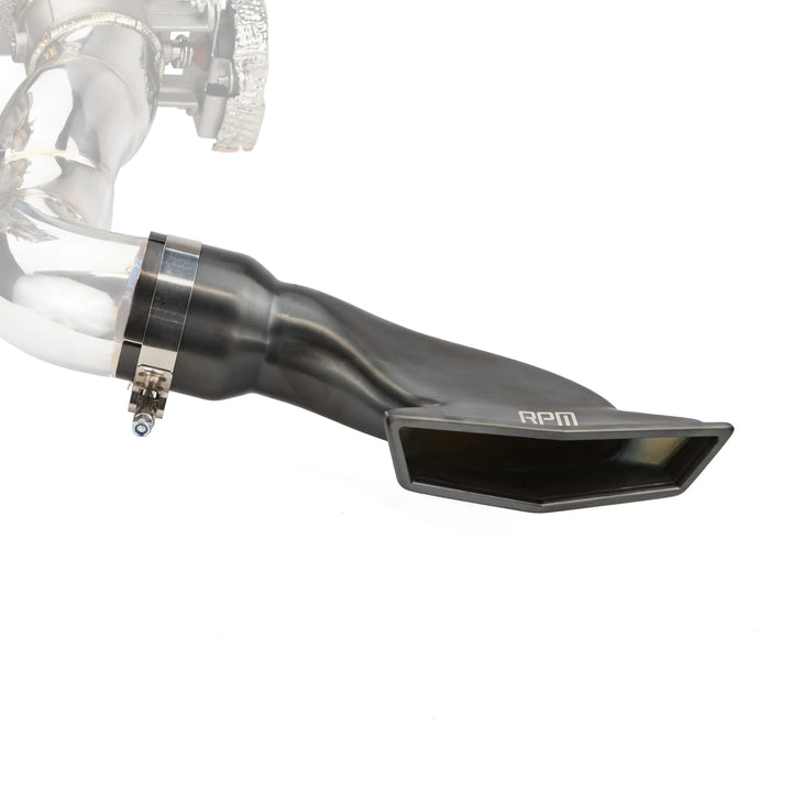 RPM Maverick R Stainless Brushed, Blued & Black Tip E-Valve TIP