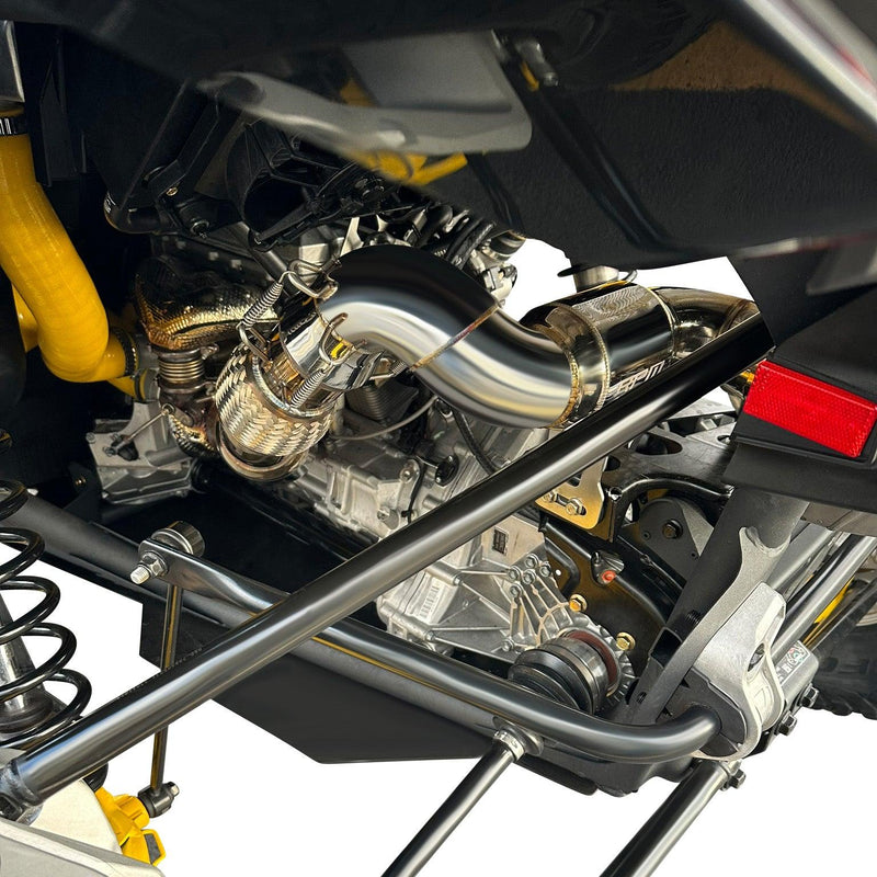 RPM SxS Can-Am Maverick R 3" Slip On Muffler Delete / Race Pipe - RPM SXS