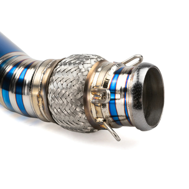 RPM Can-Am Maverick R Turbo 3" TITANIUM Big Mouth Mid Pipe