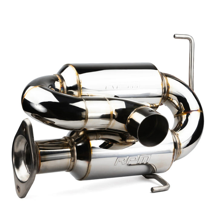 RPM Polaris RZR Pro R 3" DUAL Sport Muffler W/ 3" Tip
