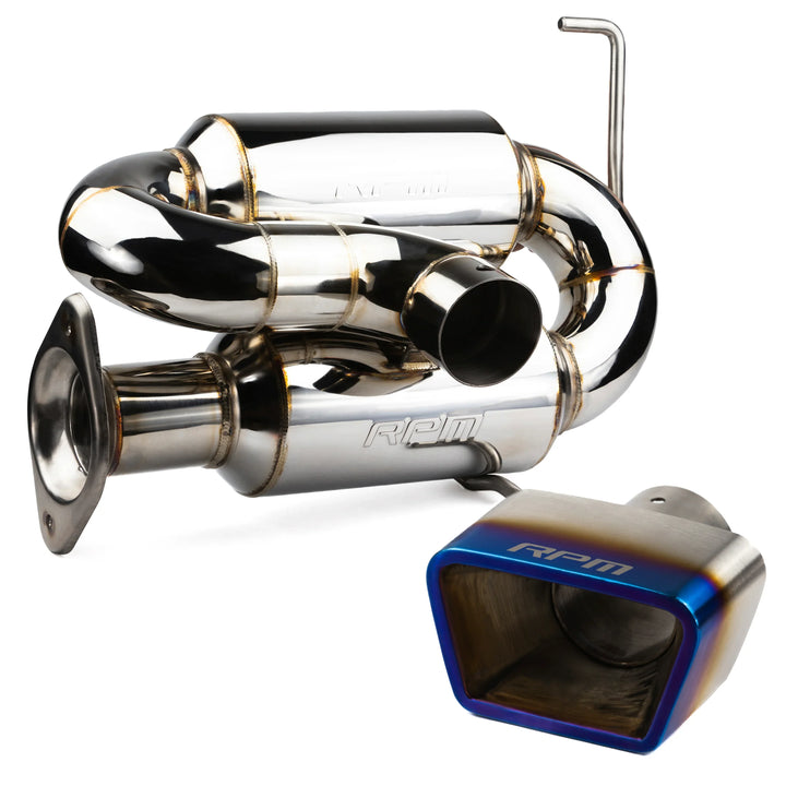 RPM Polaris RZR Pro R 3" DUAL Sport Muffler W/ 3" Tip
