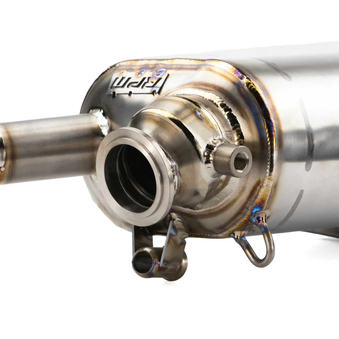 RPM Polaris RMK & VR1 Patriot Boost Q-Muf Chambered Titanium Muffler
