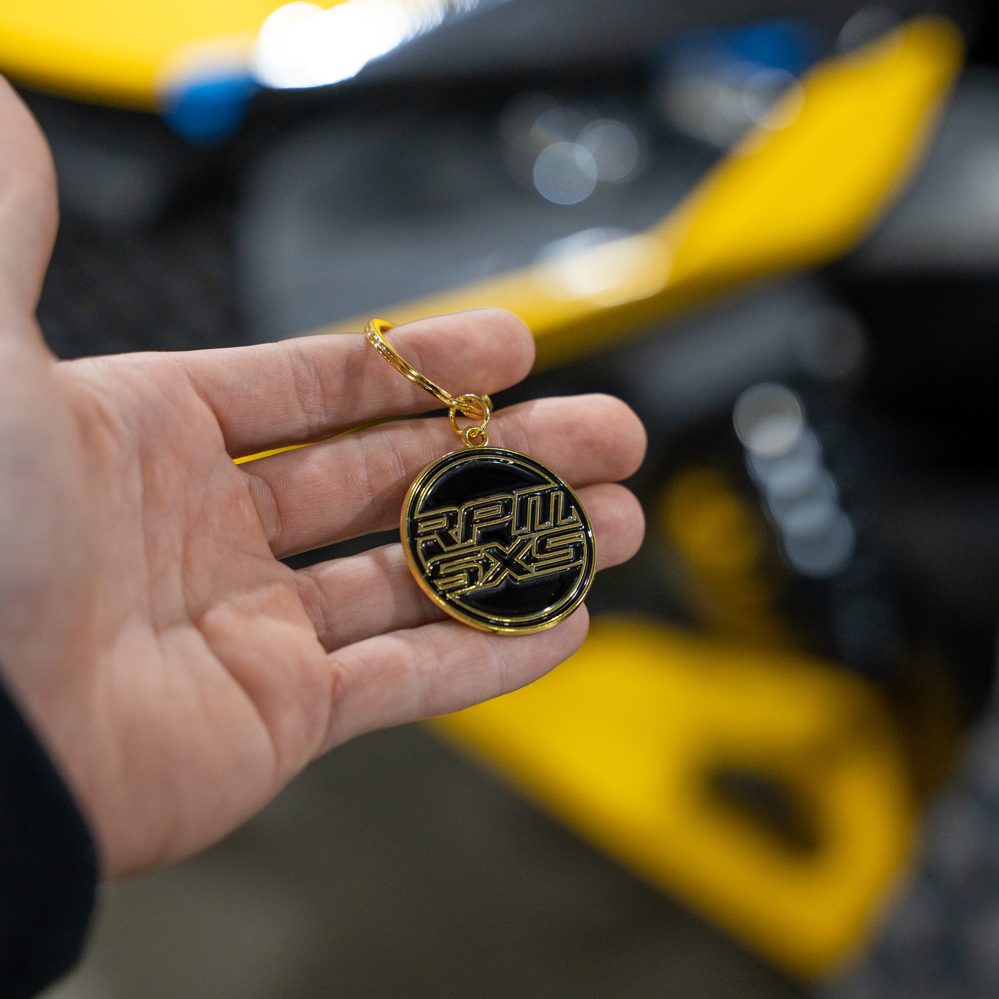 RPM Gold Medallion Emblem Keychain – RPM SXS