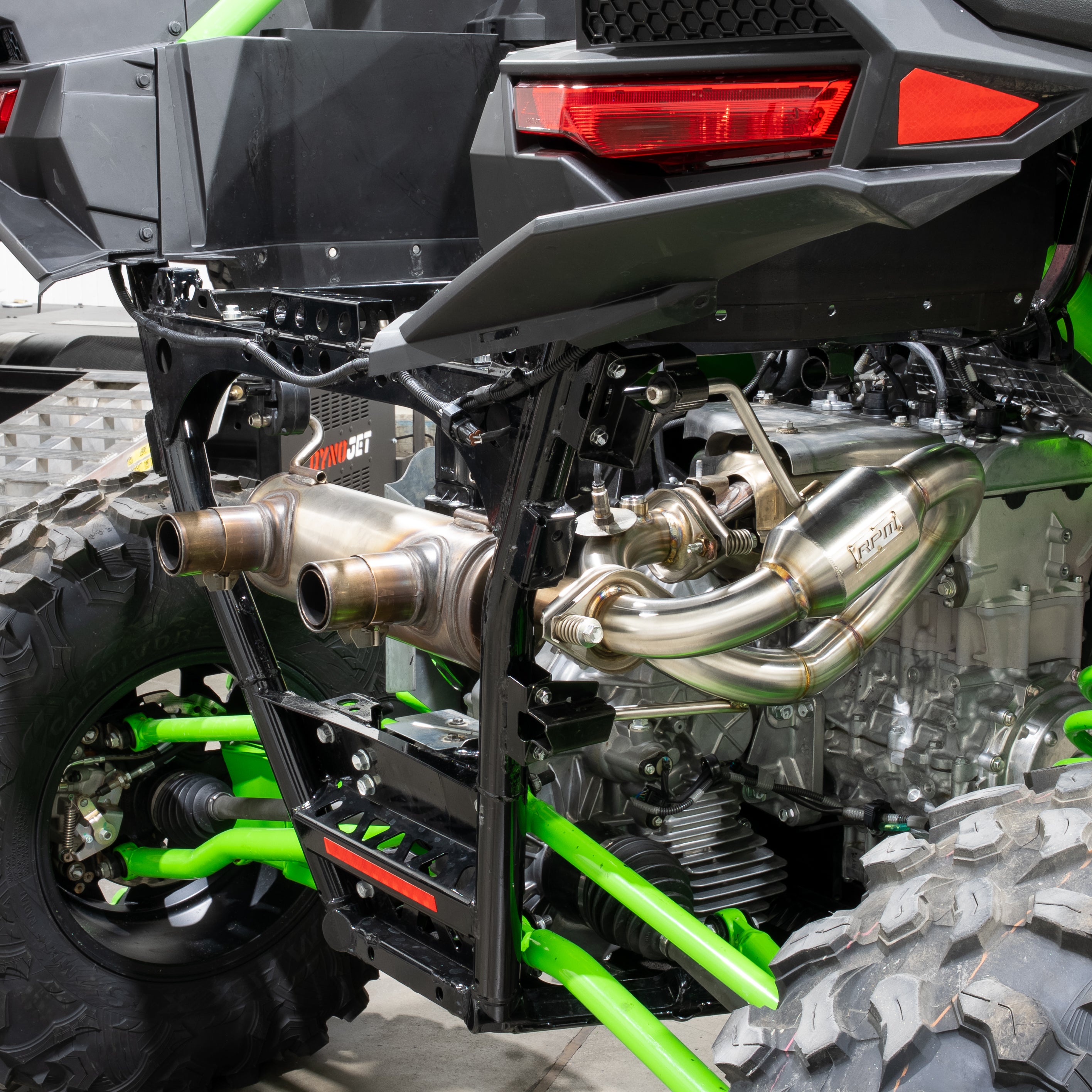 RPM Kawasaki H2 Big Mouth Resonated Cat Delete Mid Pipe – RPM SXS