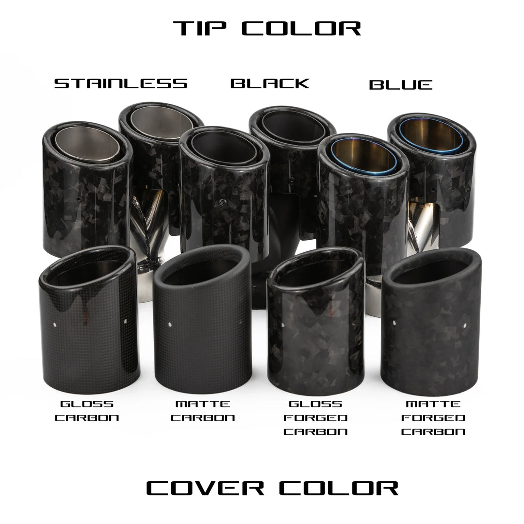 RPM Pro R Carbon Dual Exhaust Tips
