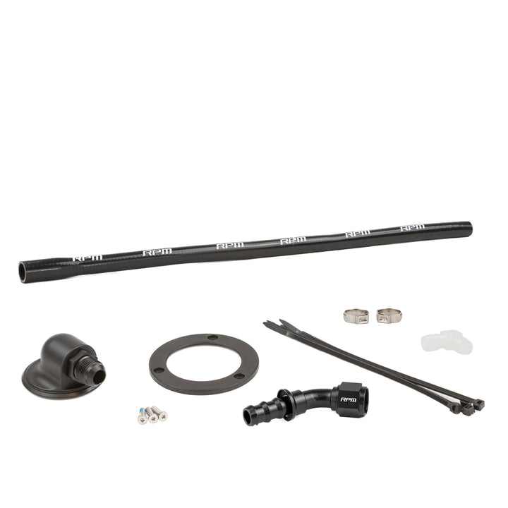 RPM Polaris RZR Pro R (4 CYL) 4-Stage Catch Can Recirculation Kit ONLY