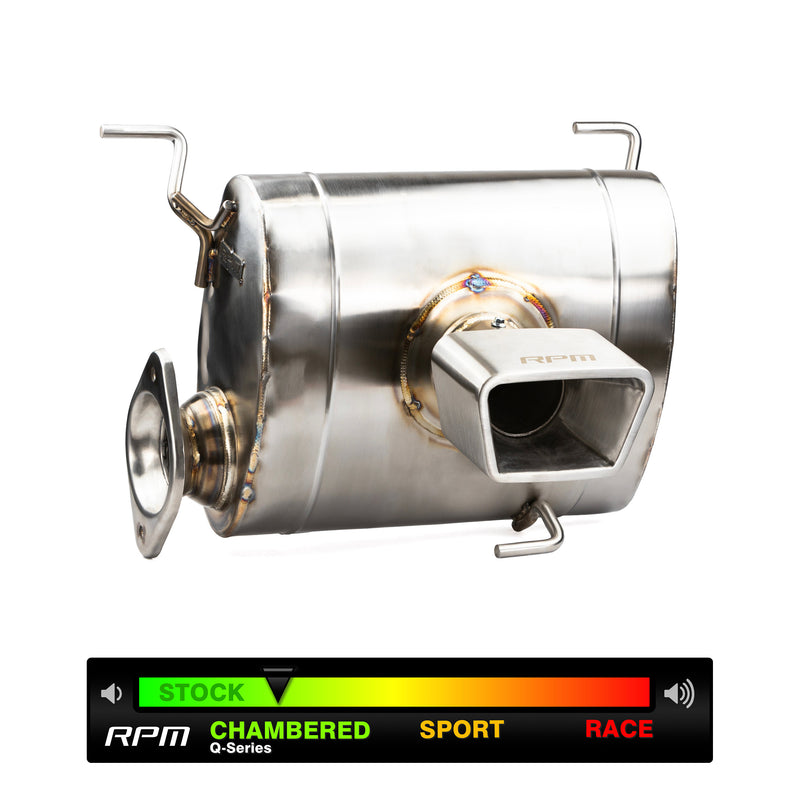 Polaris RZR Pro R Chambered 3" Performance Exhaust