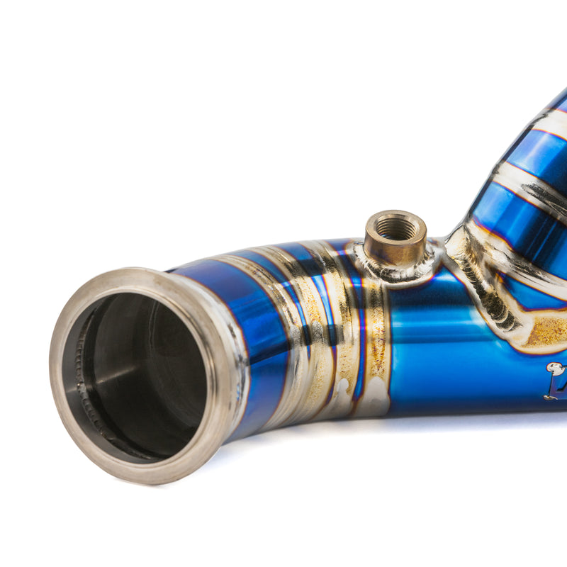 RPM Maverick R Titanium 3" Side Exit E-Valve Down Pipe - 2 Seat & MAX