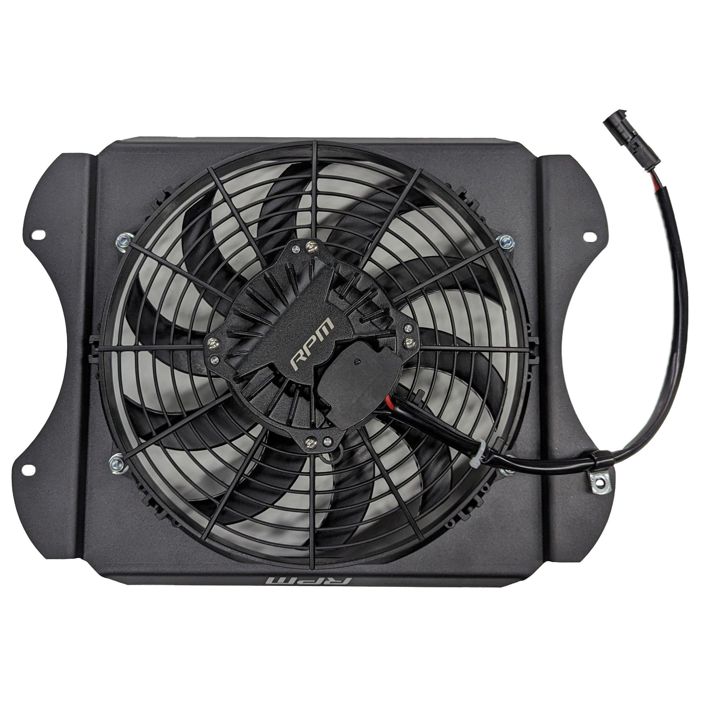 RPM Can-Am X3 2020-2026 Sealed Intercooler Fan Shroud and 10