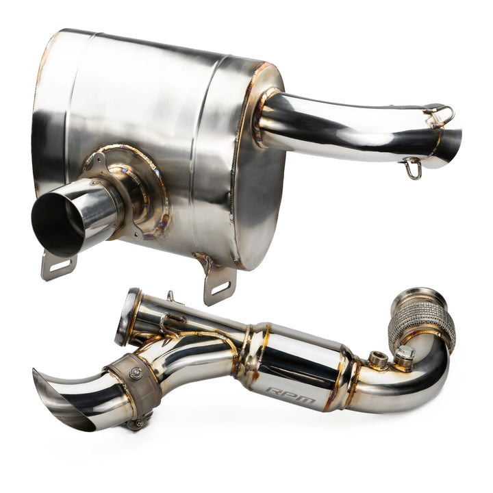 RPM Can-Am Maverick X3 FULL 3" Chambered Q-Series Turbo Back Exhaust System
