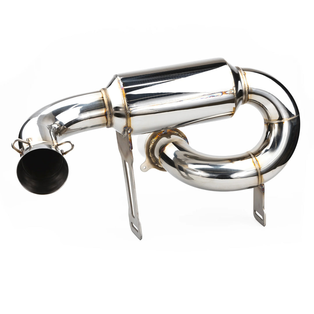 RPM X3 FULL 3" Exhaust Monster Core Muffler & Mid Pipe Can Am Maverick X3 Turbo, R, & RR 2017-2025
