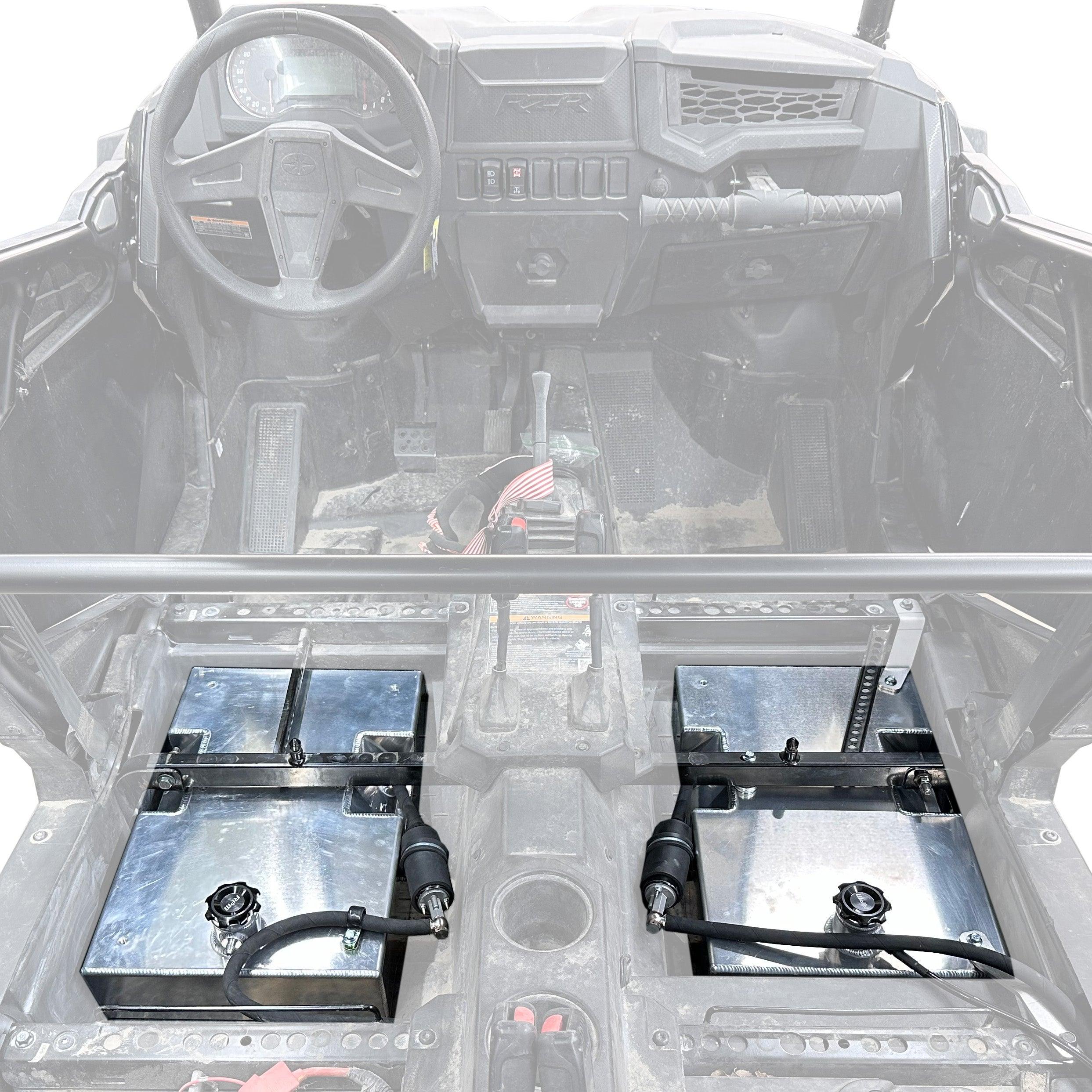 RZR Pro R 2 Seat 4 Gallon Auxiliary Fuel Tank