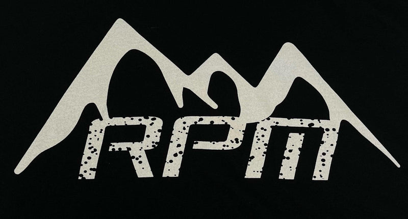 Snowy Mountain T Shirt Black - RPM SXS