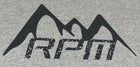 Snowy Mountain T Shirt Gray - RPM SXS