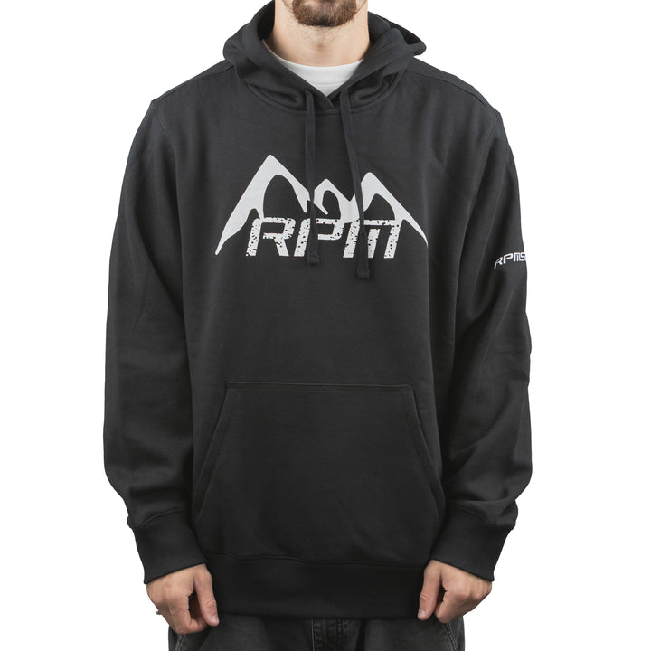 RPM Snowy Mountain Hoodie Black