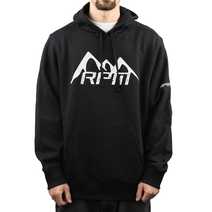RPM Snowy Mountain Hoodie Black