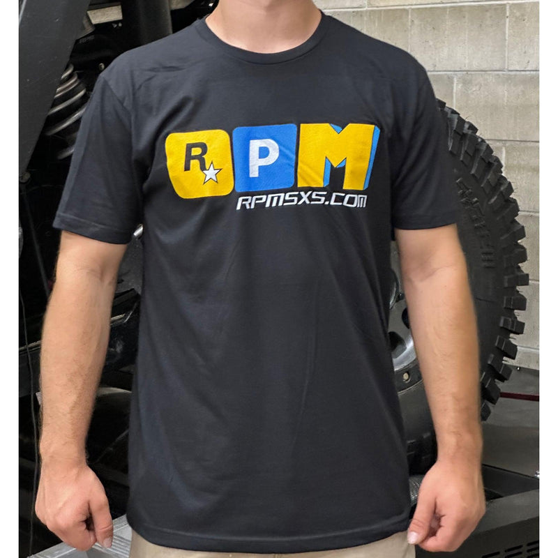 Rockstar Logo T Shirt Black - RPM SXS