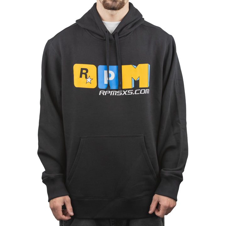 RPM Rockstar Logo Hoodie Black