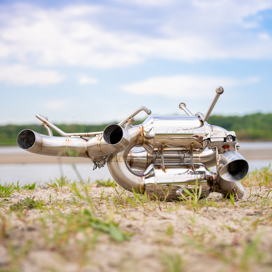RPM Kawasaki H2 2.5" Dual Sport Full Exhaust + Optional E-Valve