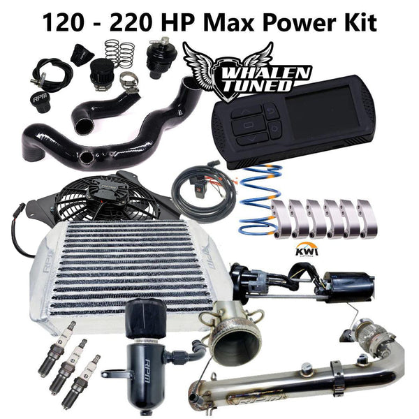 17-24 X3 120HP to 220HP Complete MAX POWER Upgrade Kit X3 Tuner+Intercooler+Exhaust+Clutch Kit & MORE