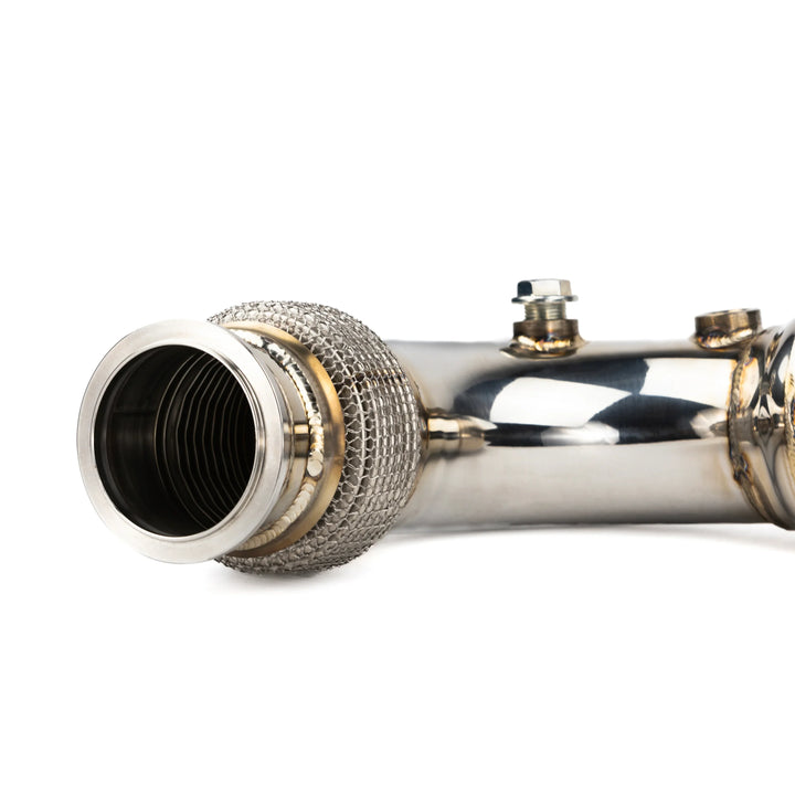 Can Am X3 Turbo Back 3" Full Race / Drag Pipe With Muffler - RPM SXS